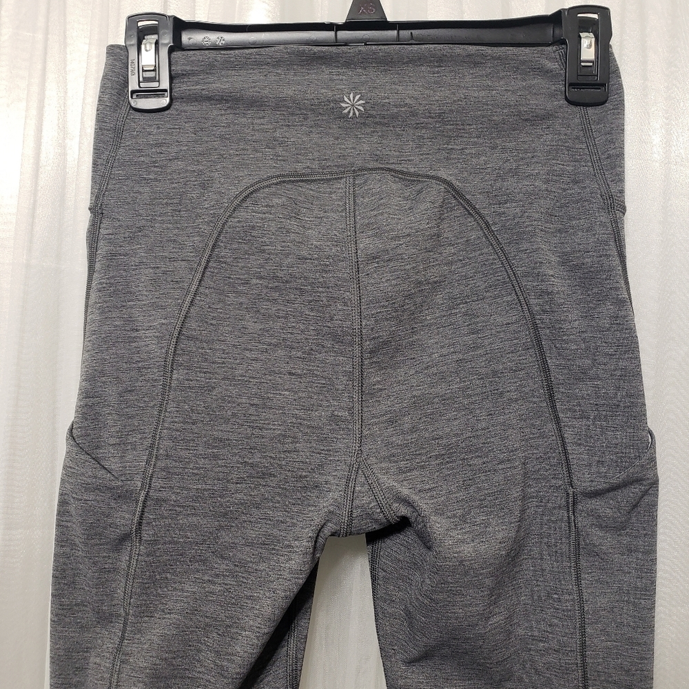 Athleta Sz XS Ultimate Stash Pocket Capri Gray - Picture 9 of 15